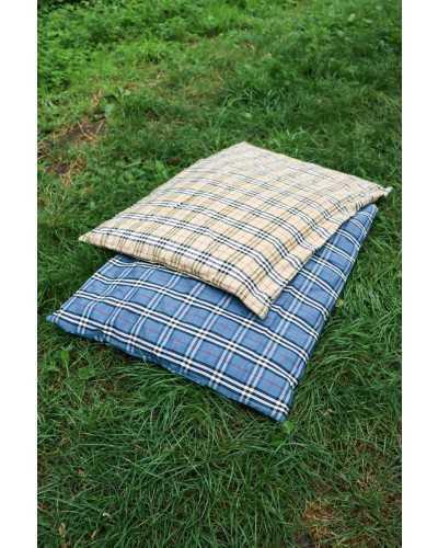 026 Dog pillow big blue Dog bed furniture bed pillow