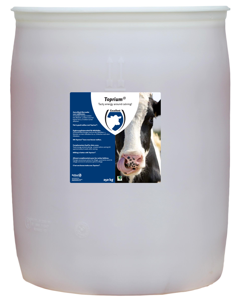 Toprium complex feed, cattle birth, calving