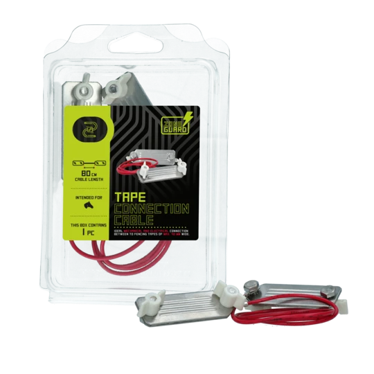 Connecting cable 40 mm for strip livestock electric shepherd