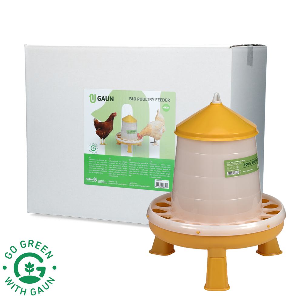 Poultry feeder 4 kg Bio green lemon with foot