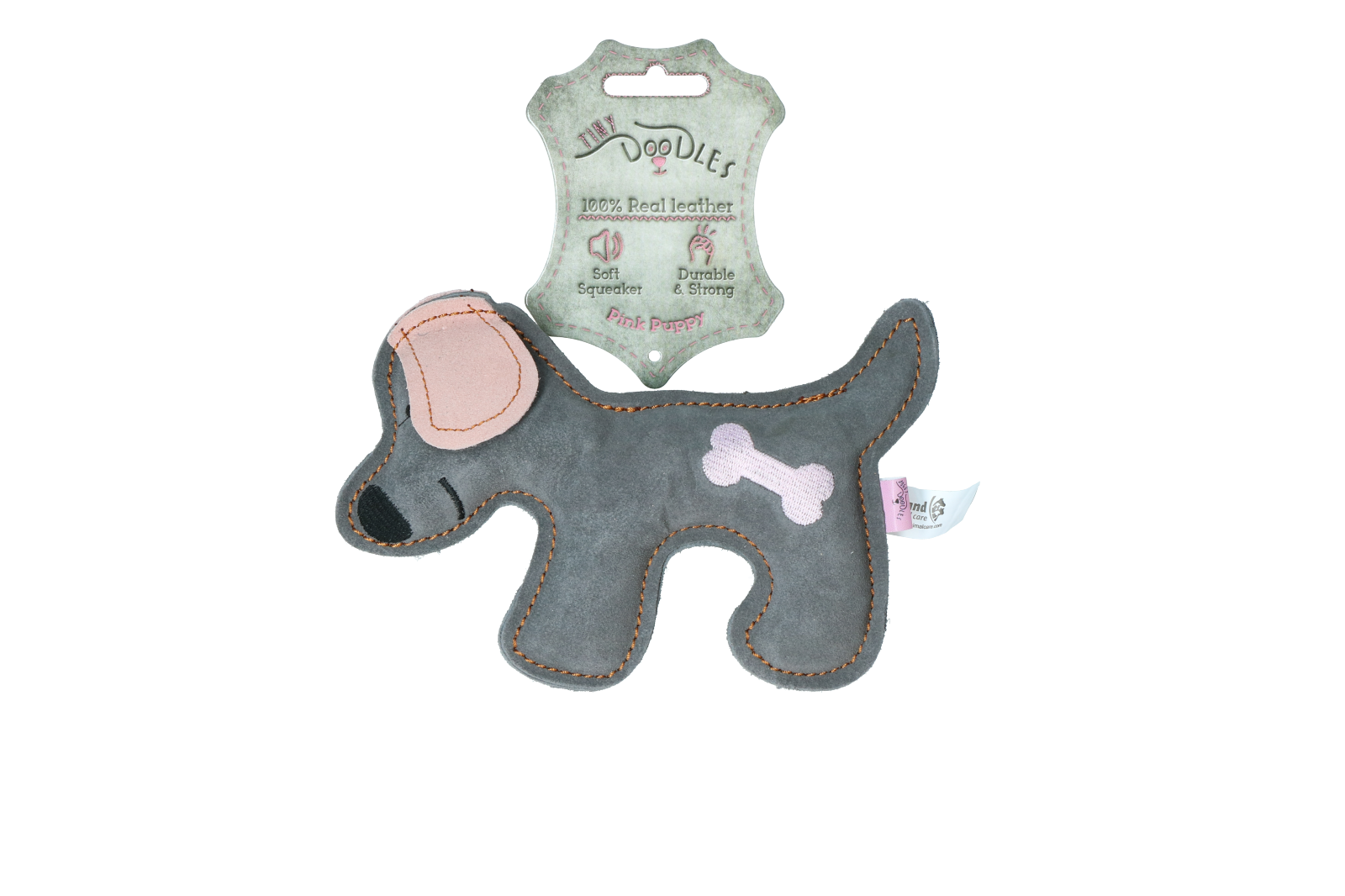 Puppy dog pink plush dog toy