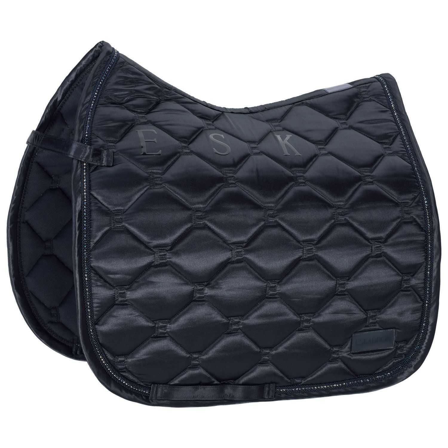 Satin Emblem dressage saddle pad
