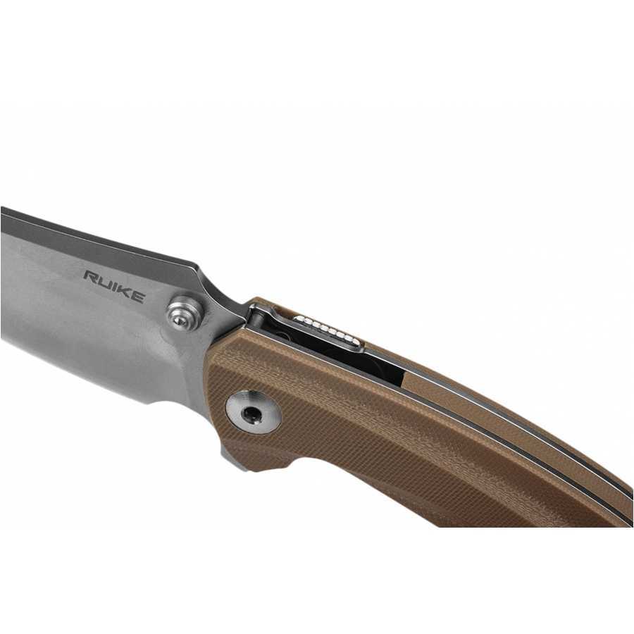 P155-W folding knife sand-coloured