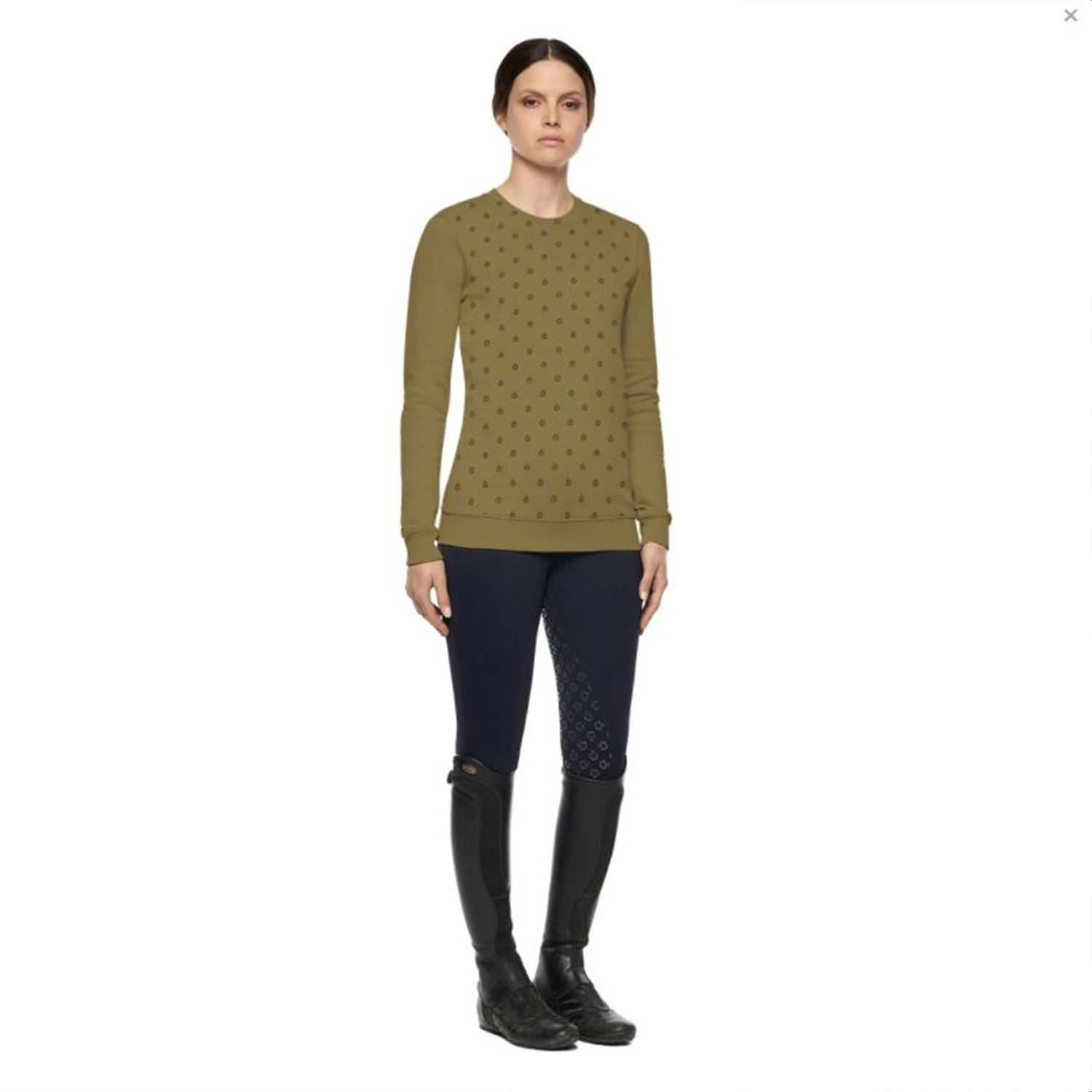 Mini CT logo  women's  rider sweatshirt