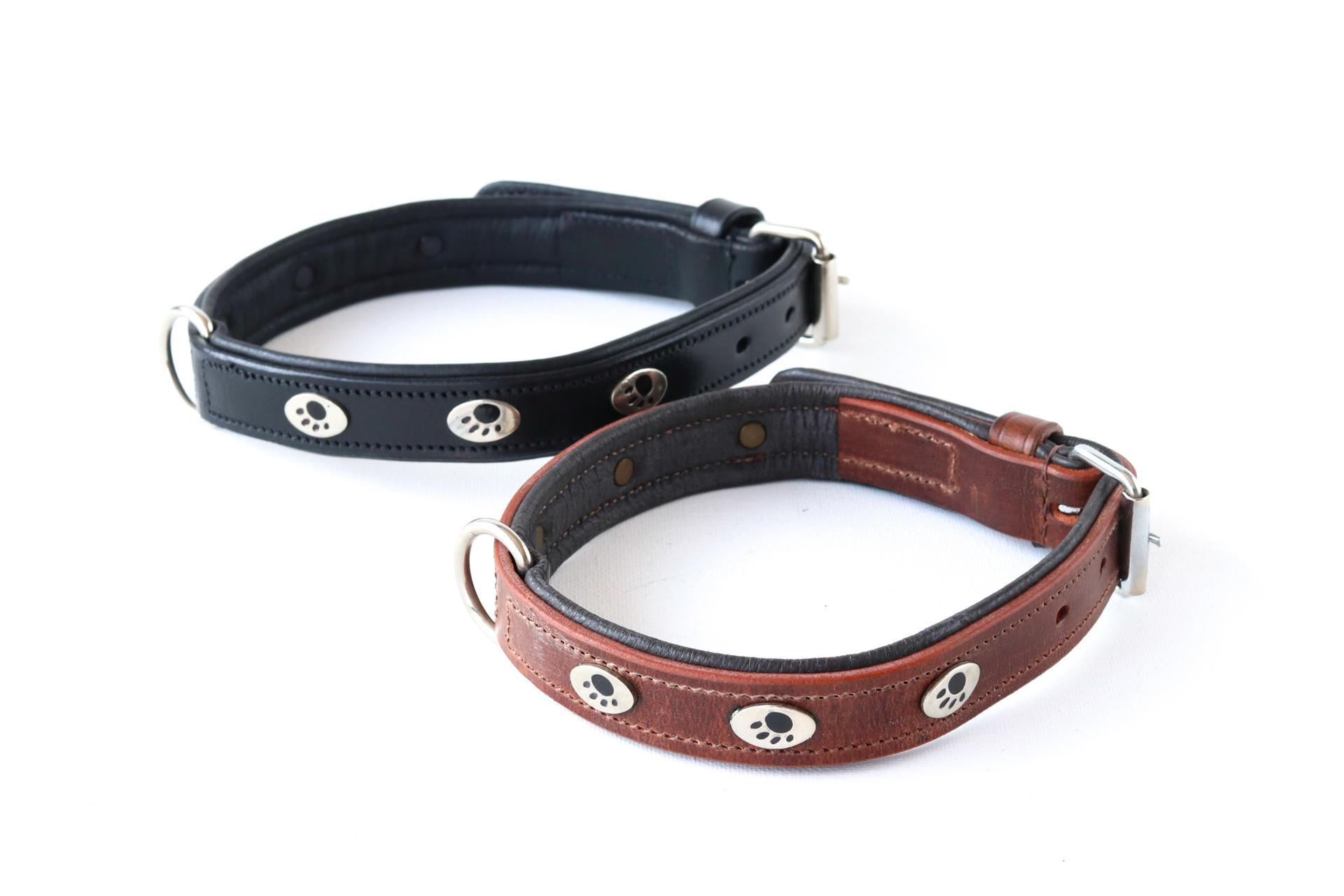 7006 Dog collar with paws