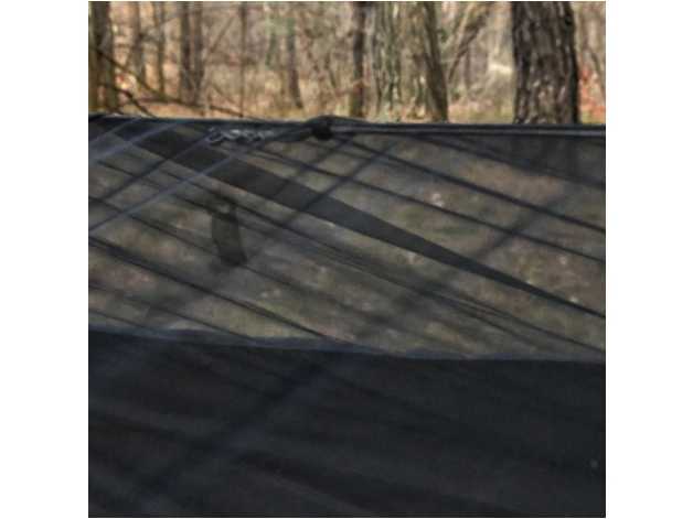 Dragonfly V1 hammock with mosquito net black