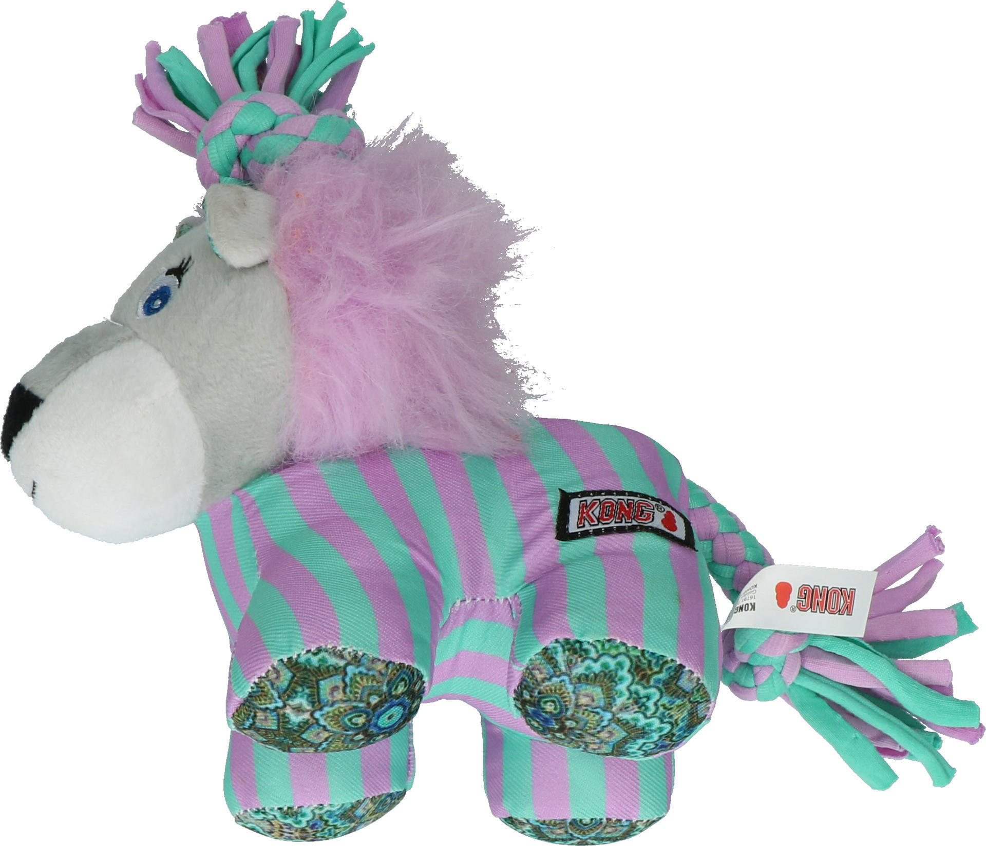 Knots carnival lion in durable material S M dog toy