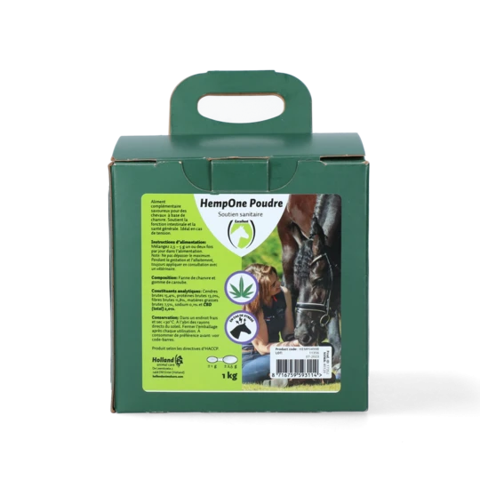 HempOne powder 1 kg horse health