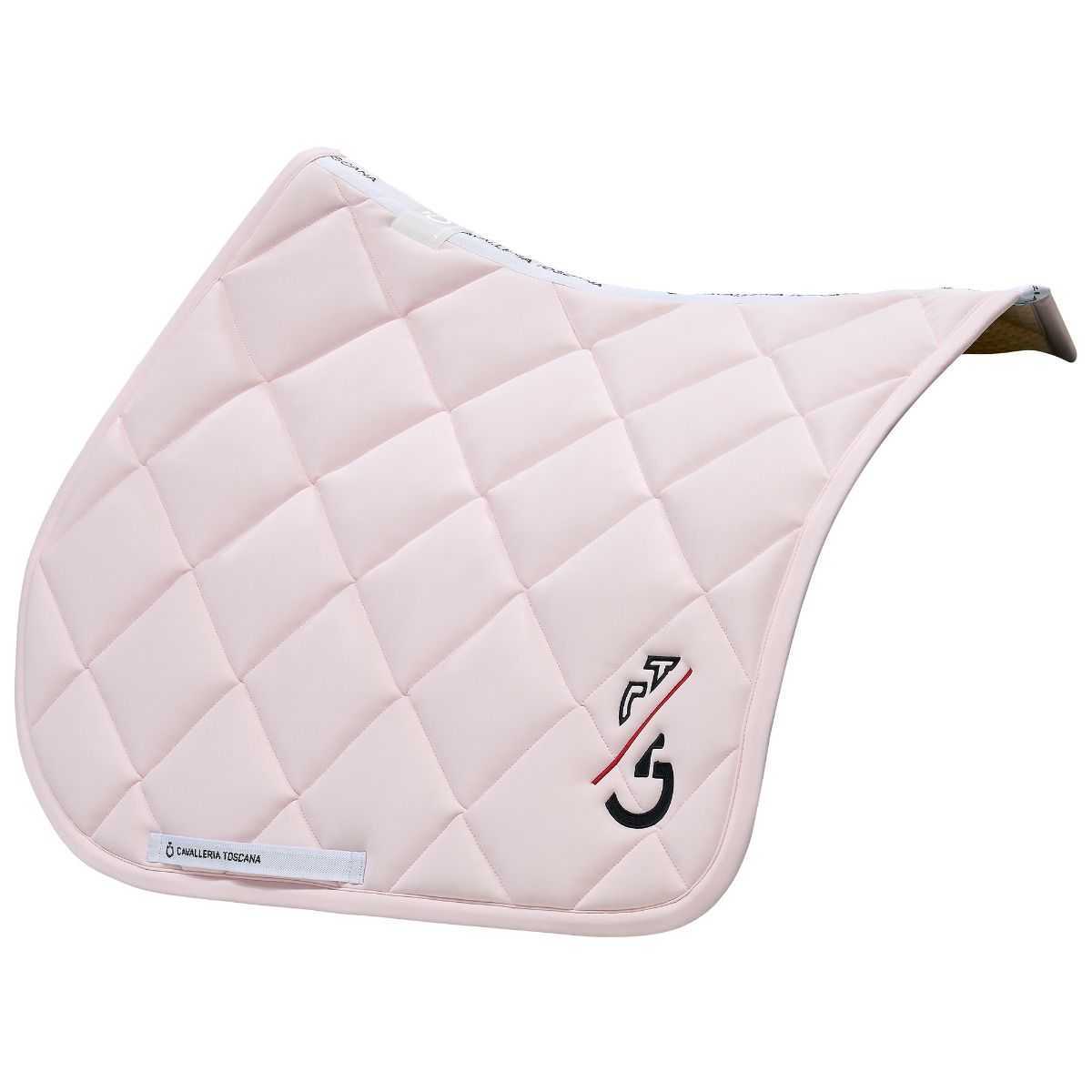 Saddle pad CT  team red stripe decoration