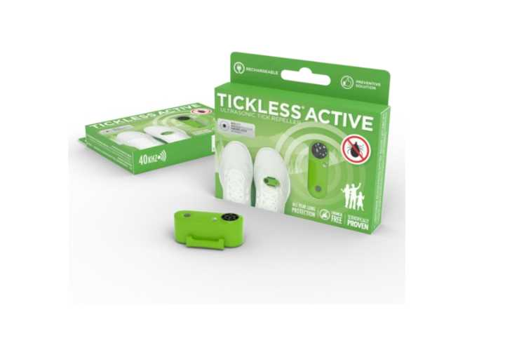 Ultrasonic tick repellent for tourism