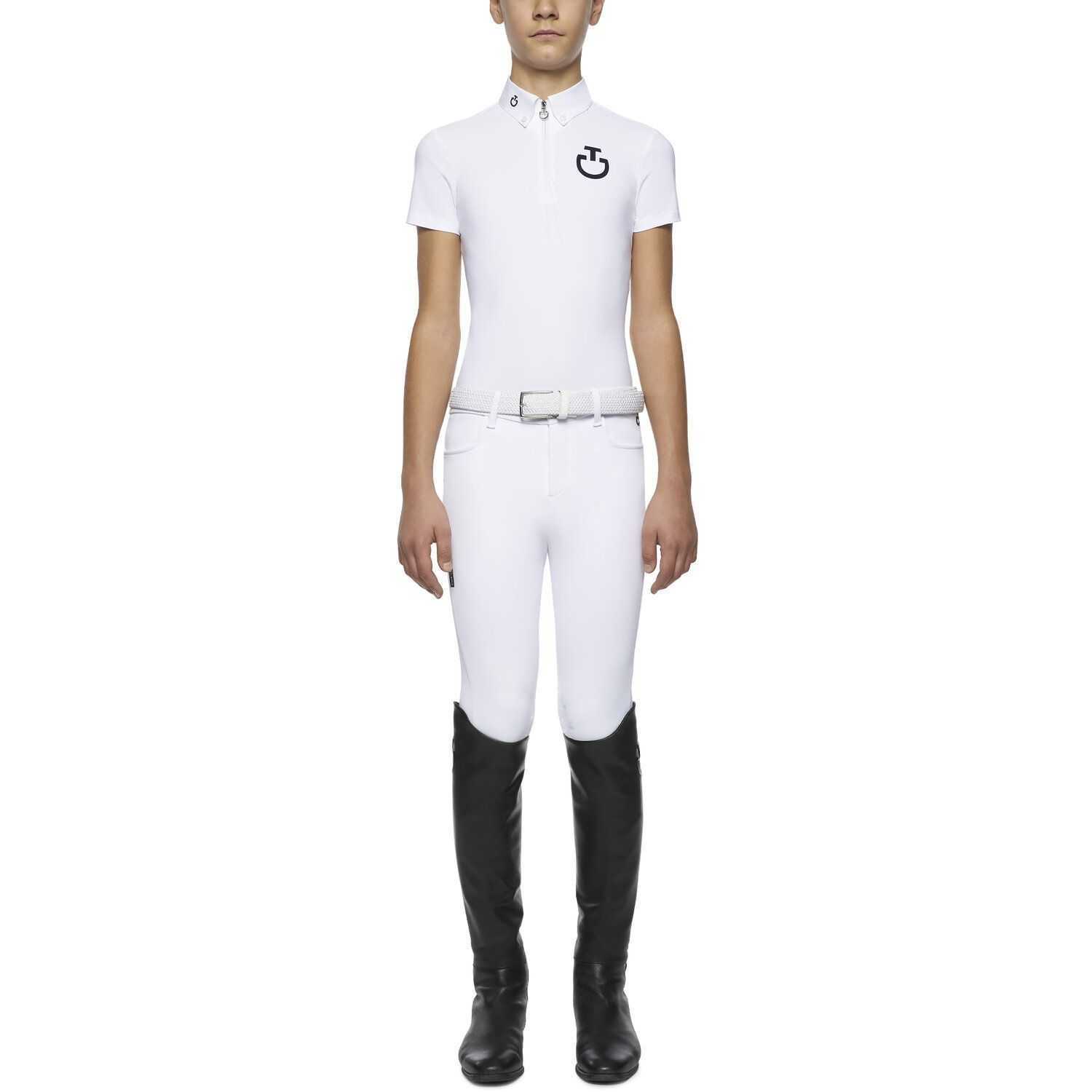 Boy  rider competition shirt with logo