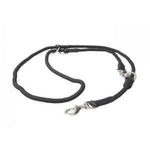 051 Dog training leash in black colour basic