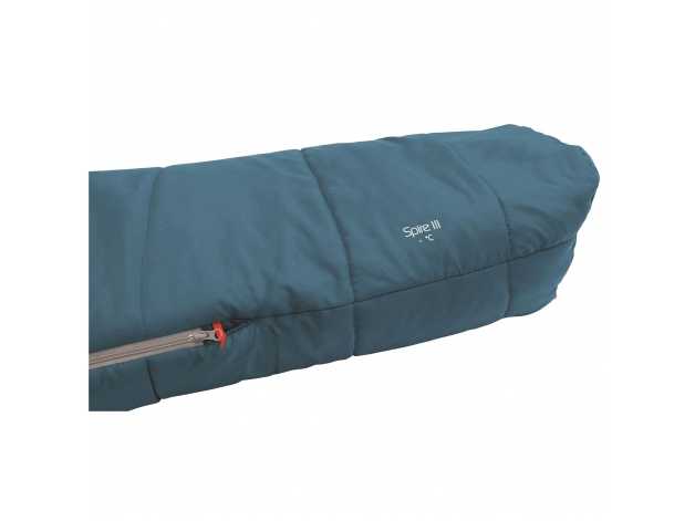 Spire III hiking sleeping bag for right-handers