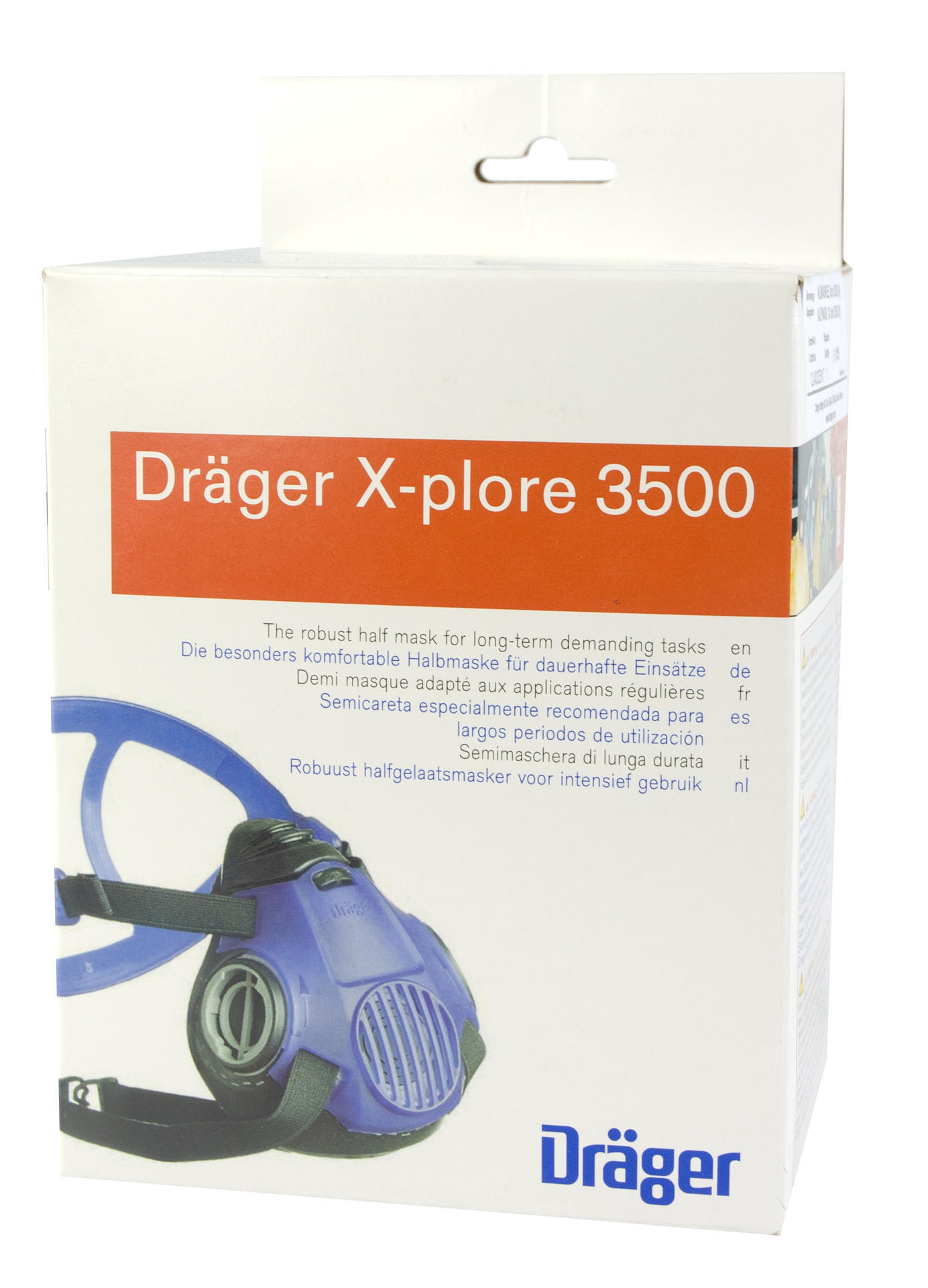 X-plore 3500 (half-face respirator - M) Hygiene cleaning Epidemic protection Personal hygiene