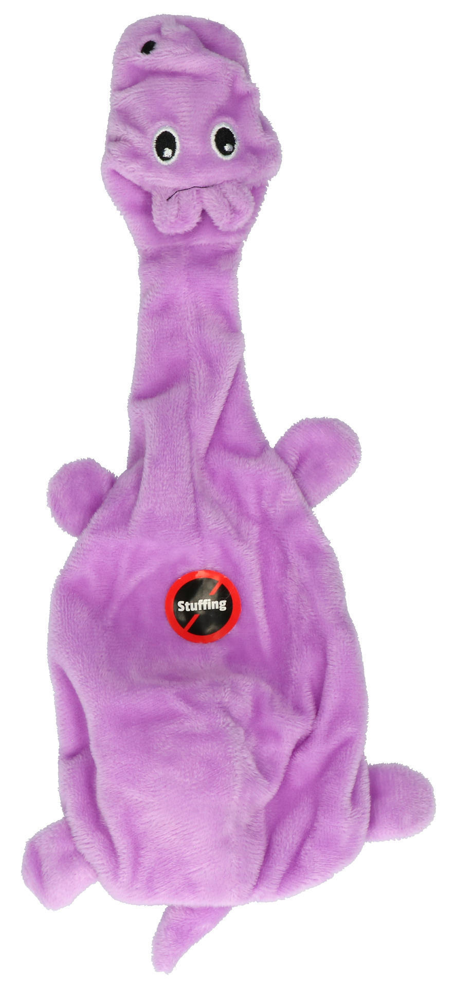 Unfilled hippo dog toy plush