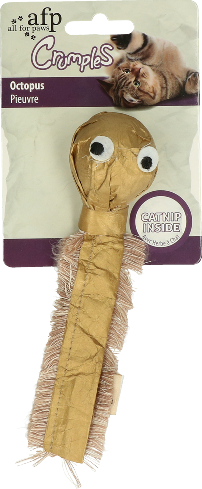 The AFP cat toy paper octopus cat toy