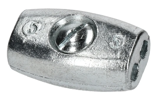 Rope connector 4 -6.5 mm for livestock electric shepherd