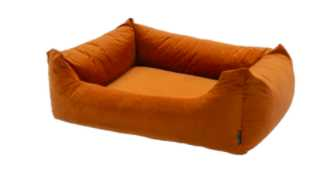 Velour dog bed S