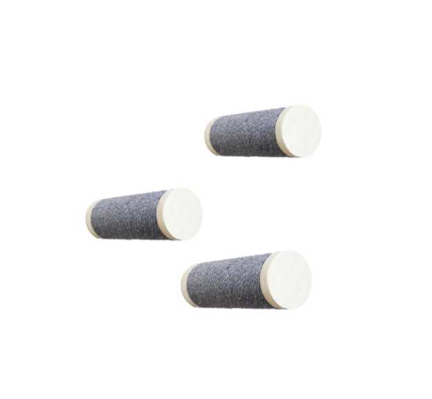 Wall mounted cat toy