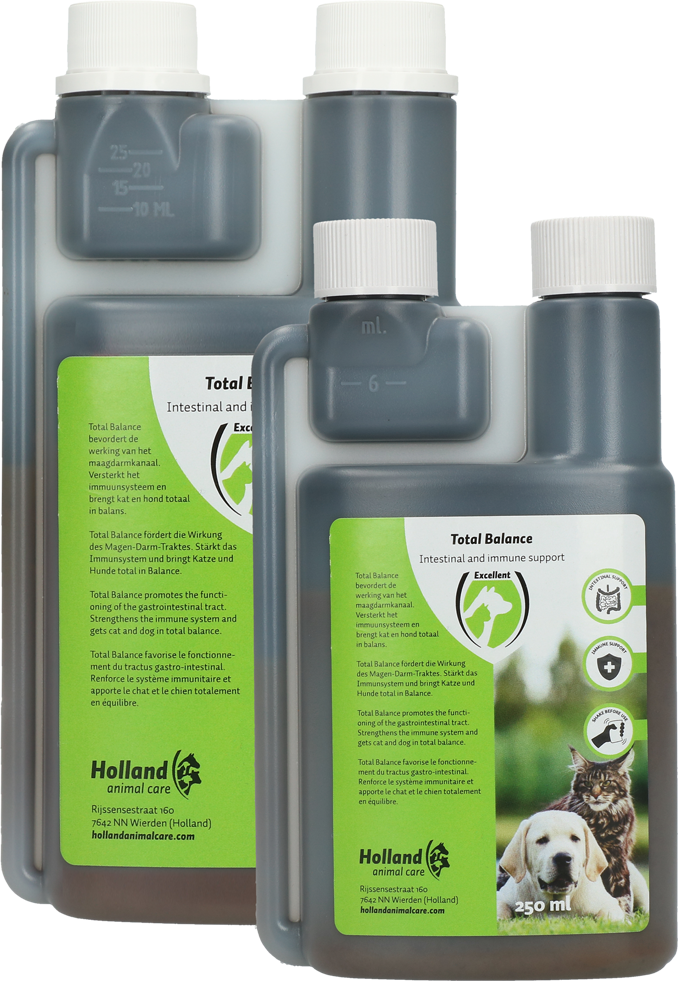 Cats and dogs internal balance, health, multivitamin, food supplement