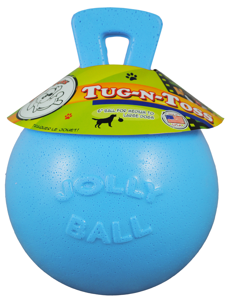Tug-n-Toss 25 cm baby blue blue berry scent dog toy chew toy