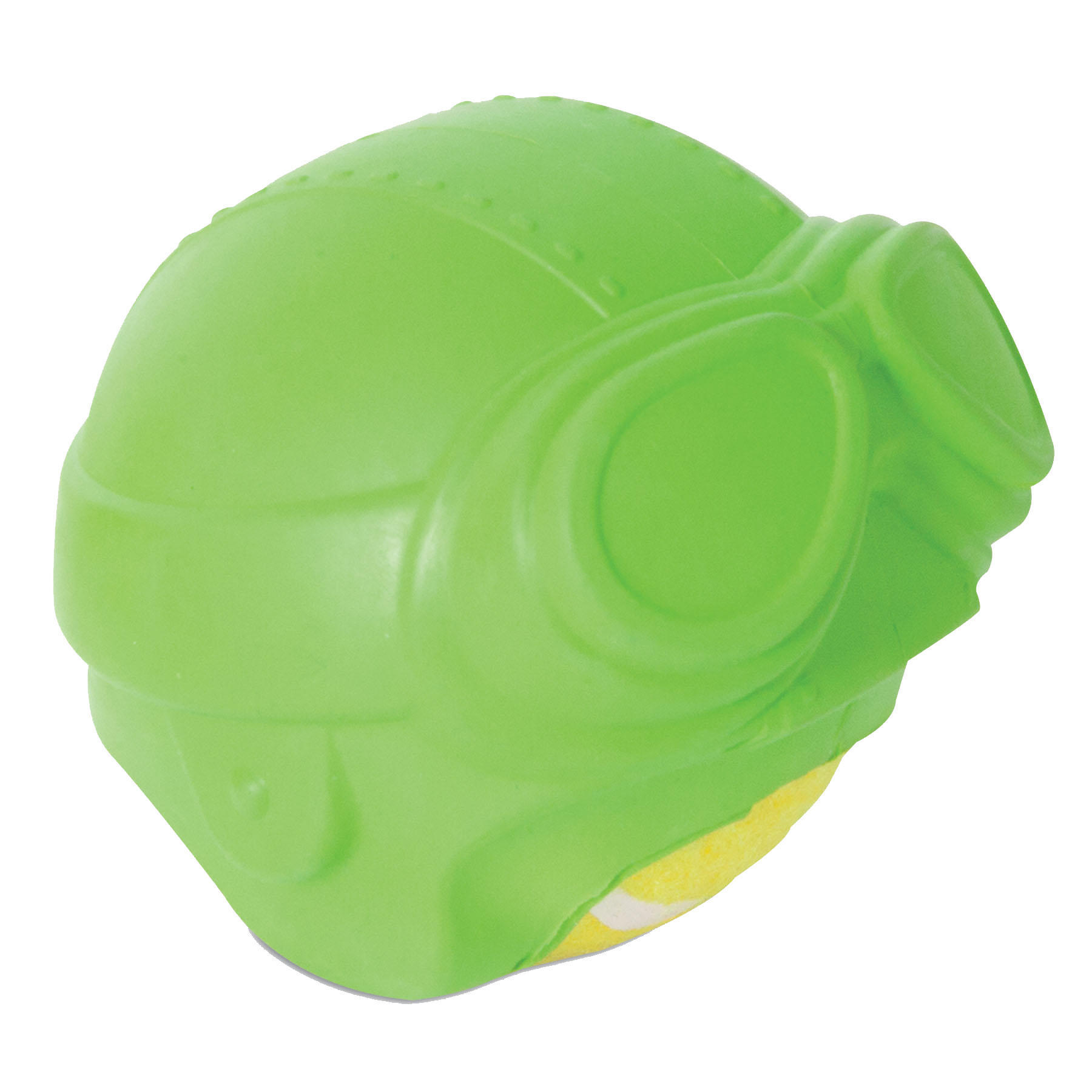 helmet heads aviator 7cm dog toy ball