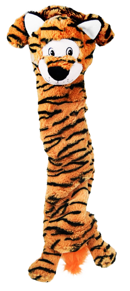 Big dog toy made of tiger long body material
