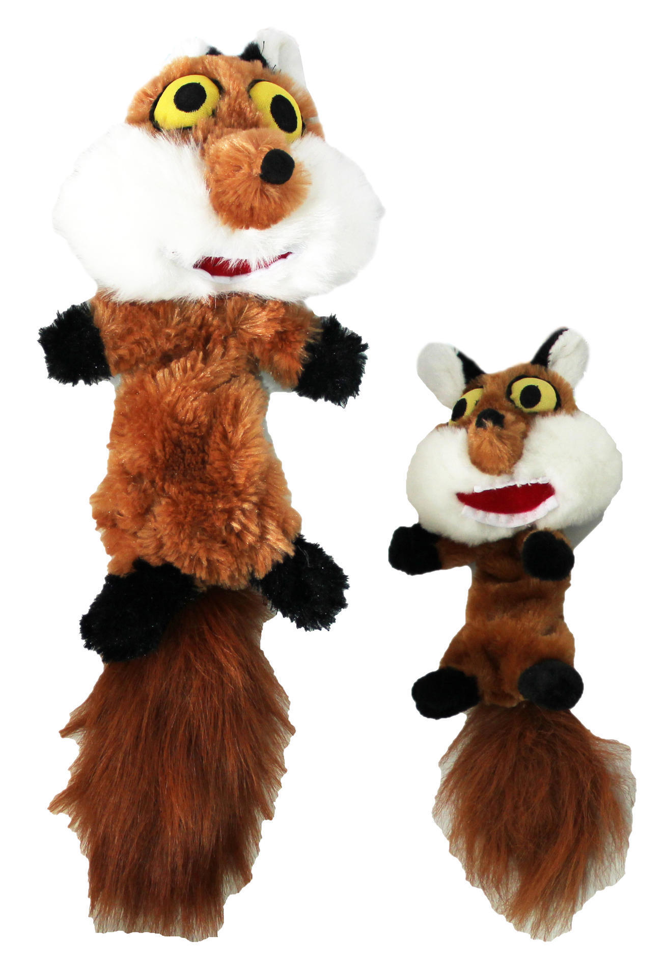 Big-eyed fox 29cm plush dog toy