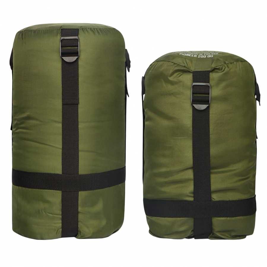 PIONEER 200 green left-handed sleeping bag