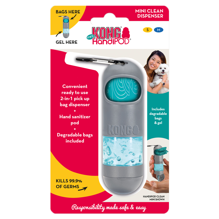 HandiPOD Mini Clean dispenser gel for dog litter house cleaning
