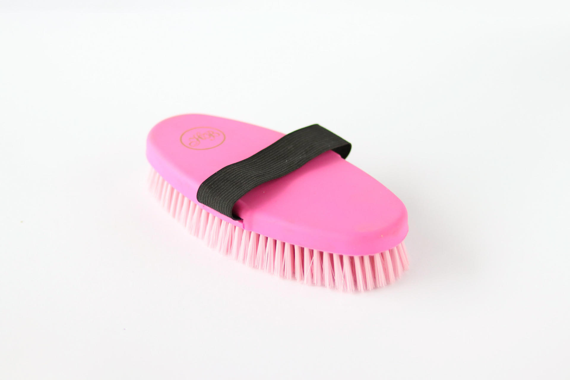Soft-touch body brush set for horse