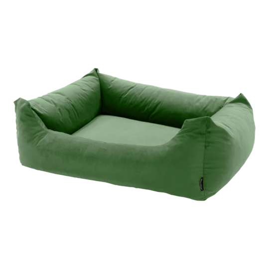 Velour dog bed L