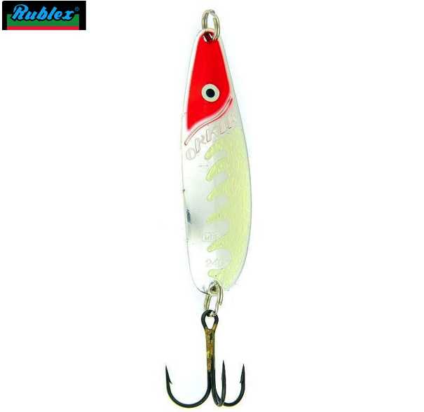 ORKLA No.5 13 gr 81 mm APP fishing artificial lures with supporting flash