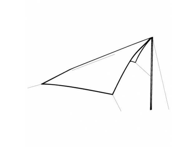 Trail Wing hiking tarp