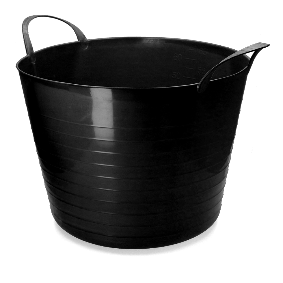 VTrug Flexi trough black 65 l stable animal housing feeding drinking technology