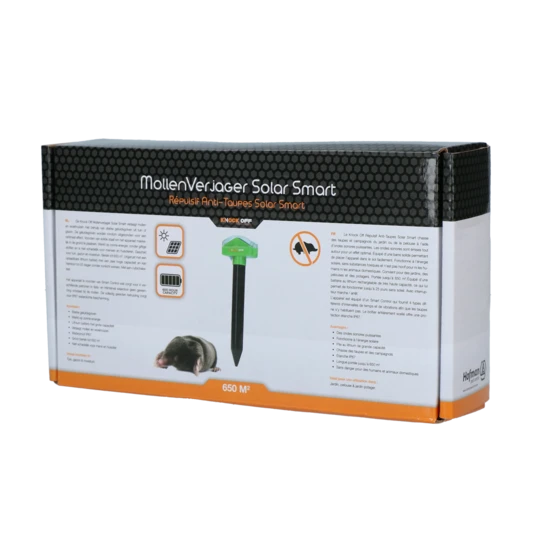 Solar Smart mole repellent ultrasonic trap