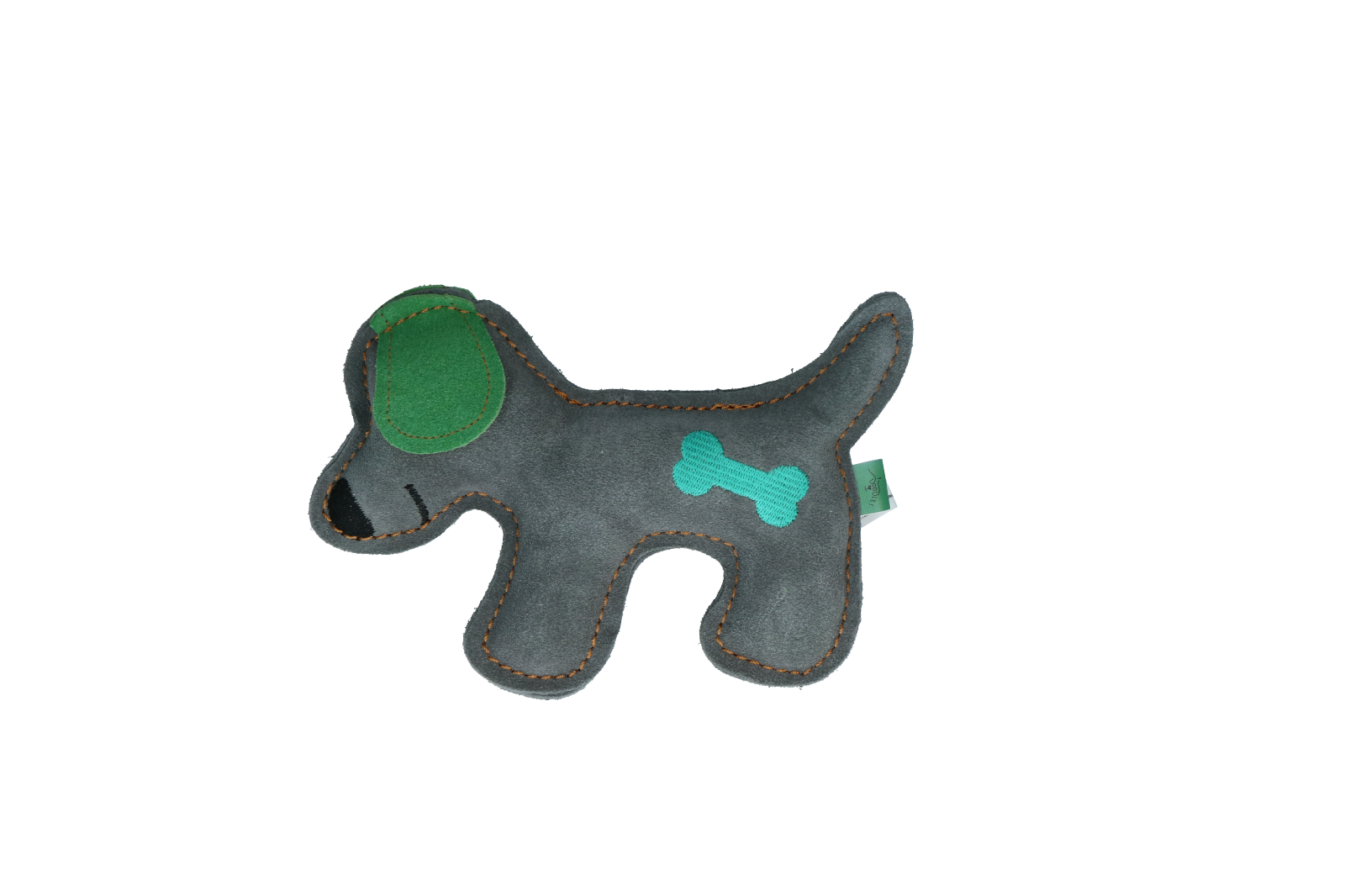 Puppy green dog toy plush