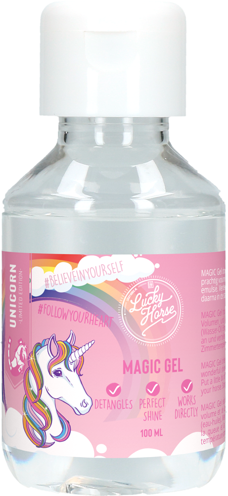 Brilliant shine gel for horse
