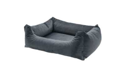 Velour dog bed S