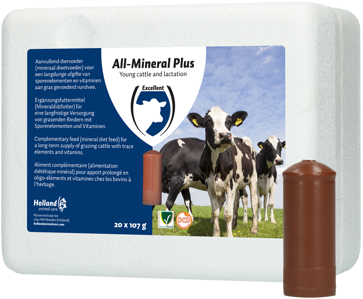 All-Minerall Plus, cattle bolus, vitamins, minerals