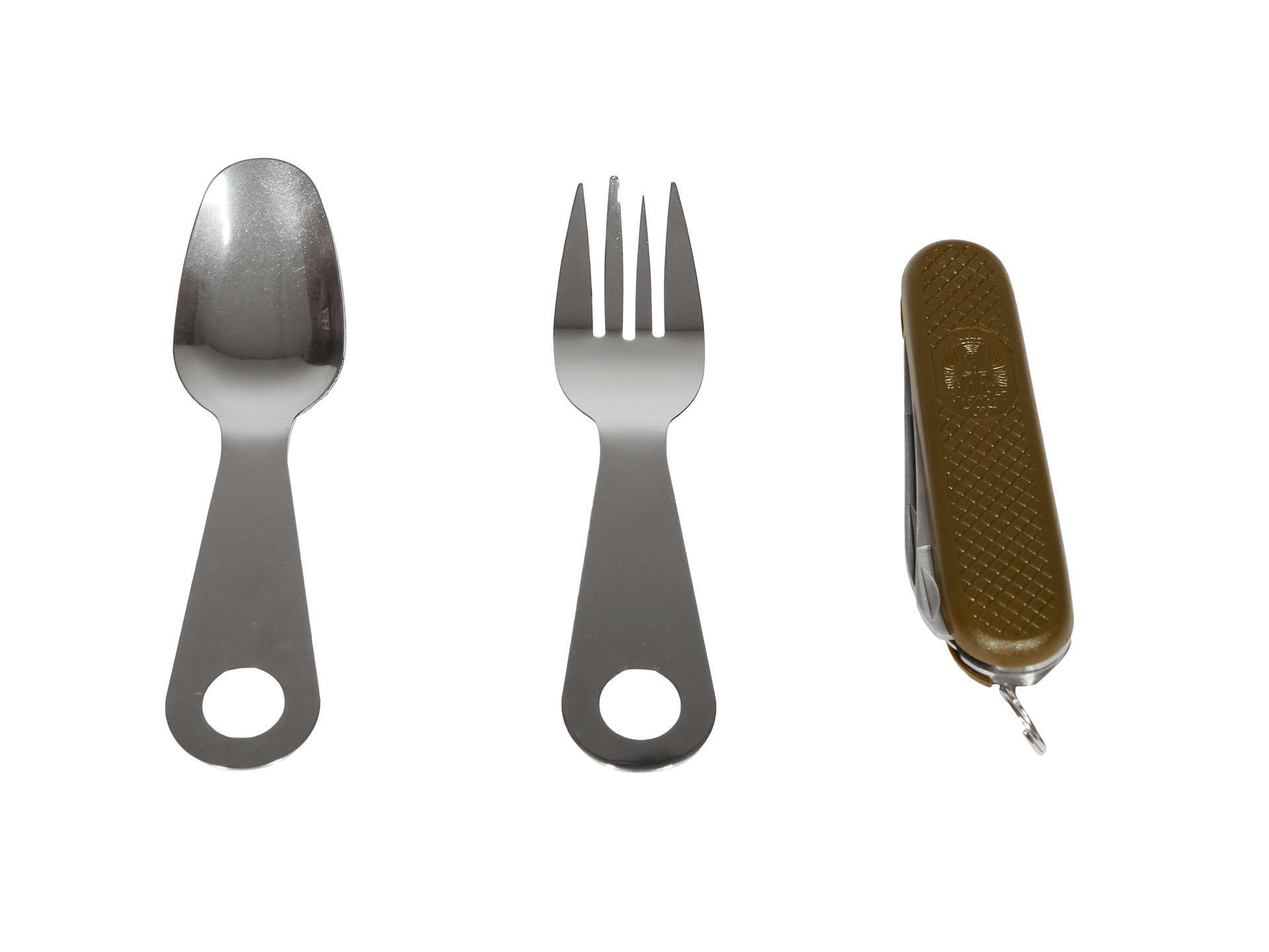 5 piece tourist cutlery set