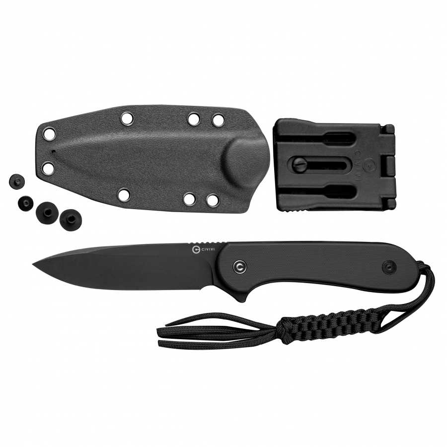 Elementum fixed blade knife C2105A black