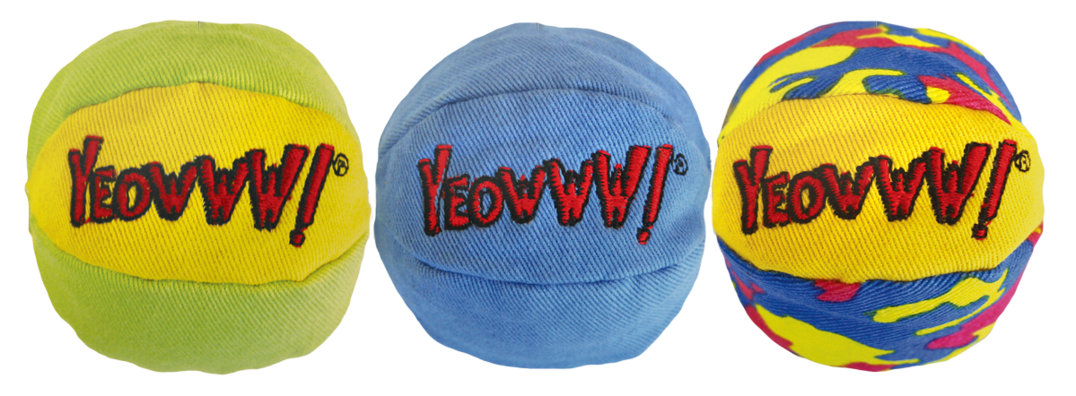 Yeowww My Cats Balls (3 St), cat toy