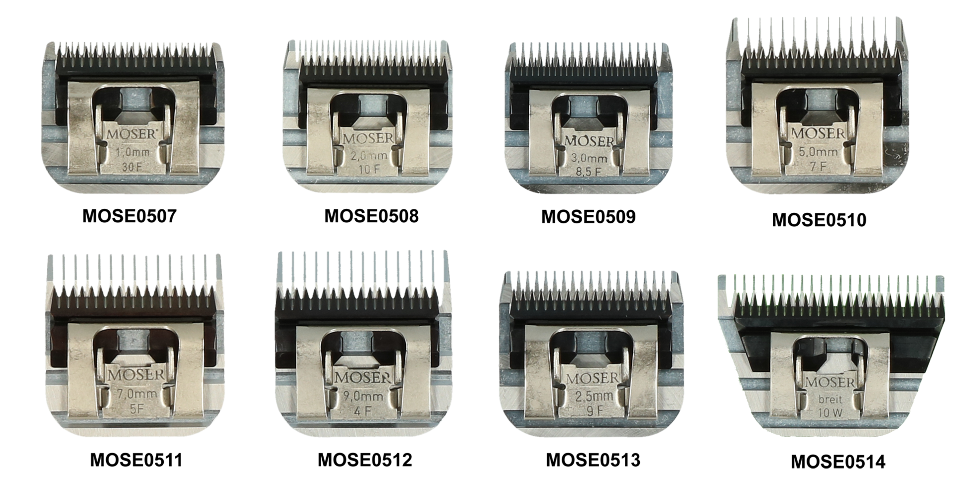 Max45 Clipper blade 1 mm, horse clipper blade, horse care