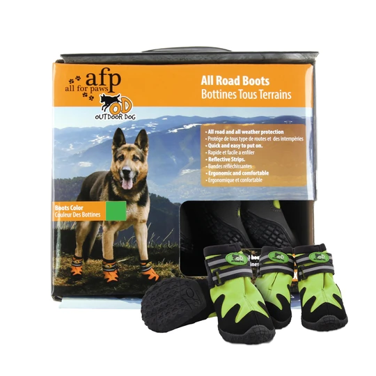Dog boots with paw pads S