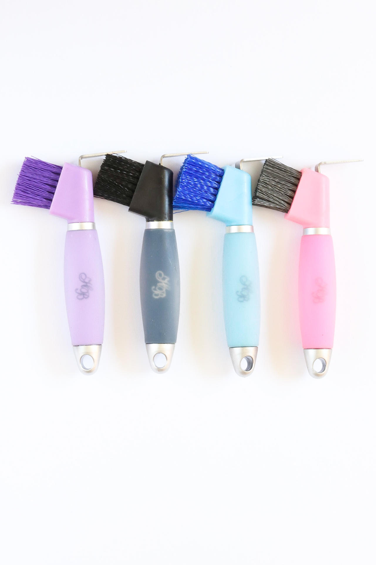 1626 Softening brush purple/grey Horse care, hoof care