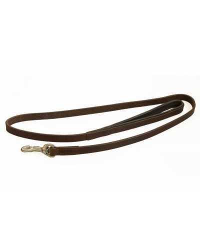 007 leather dog leash black 130cm leather special
