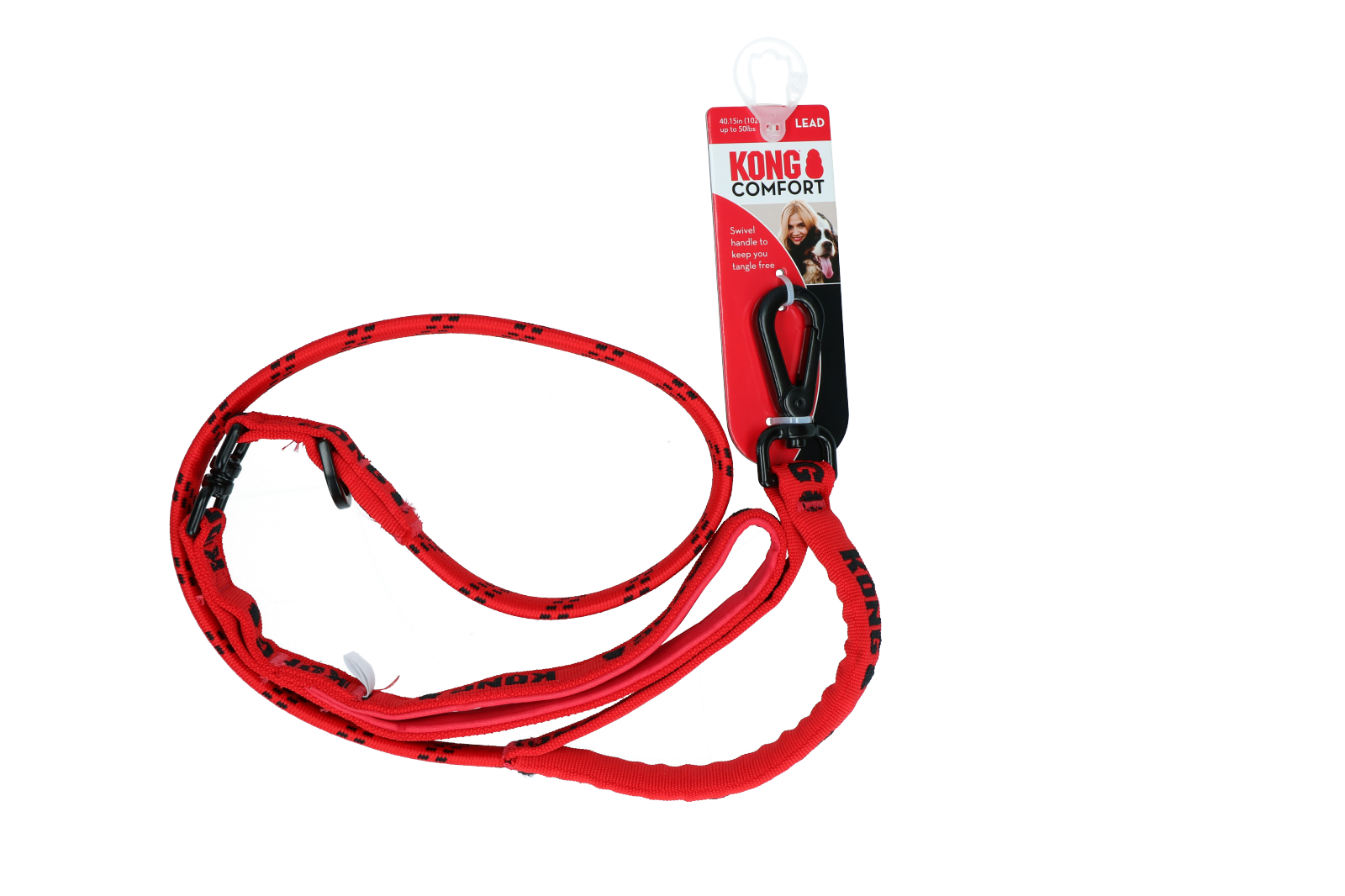 Premium dog leash red