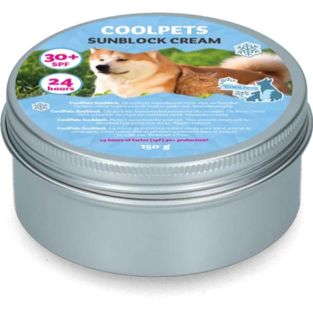Sunscreen cream for dogs