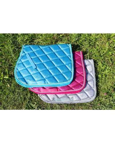 Sparkling glitter saddle pad for pony